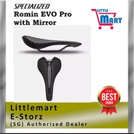 🚴🏻‍♀️ (SG) Specialized Romin Evo Pro Mirror saddle (Authentic) - Ti Rail