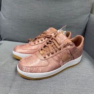 Nike air force clot rose gold silk edc 粉絲綢 special box 有特別盒跟 no box