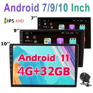 (4G+32G IPS )7/9/10 inch Android Player 2 Din Bluetooth Car Radio Multimedia Video Player Wifi GPS