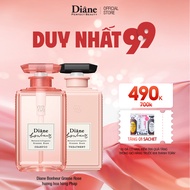 Bộ dầu gội xả phục hồi hư tổn dưỡng tóc bồng mượt Diane Bonheur Grasse Rose hương hoa hồng Pháp