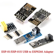 5Pcs/1pc CH340C USB ESP8266 ESP-01 ESP01S Prog WIFI Downloader Wireless Module Developent Board for 