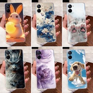 Phone Case For Realme V20 V30 V30T 5G Casing Luxury Cute Cool Boys Girls Transparent Soft Silicone C