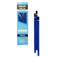 [1 Box] ChungHwa 7788 2B Wooden Pencil / ChungHwa 7788 2B Exam Pencil