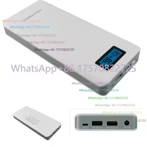 2021 Volpower power bank 12v 16.5v 19v 20v 24v 3.5A DC output Voltage power bank for surface pro 6 7