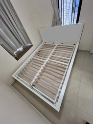 IKEA Malm Double bed frame 雙人油壓床架