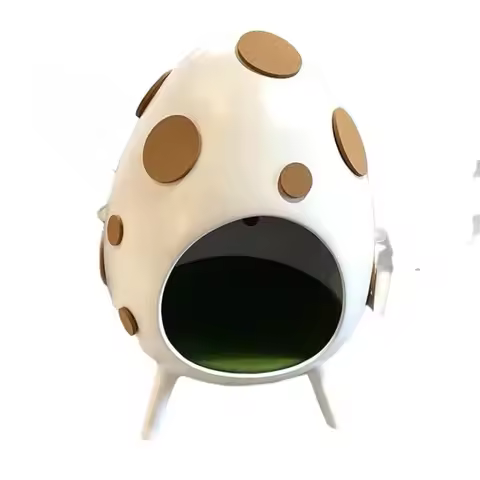 Modern Designer Creative Egg Shell Chair Outdoor Shopping Mall Children's Amusement Park Space Capsu
