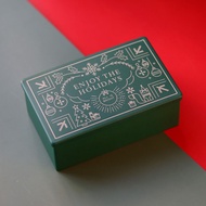 Mới Vuông Thiếc Hộp Đóng Gói Giáng Sinh Quà Tặng Sinh Nhật Bao Bì Cho Bánh Quy Bánh Quy Ăn Nhẹ Trứng