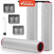 Robot Vacuum Replacement Kit Compatible with Dreame H12 Pro FlexReach / H15 Pro Brush HEPA Filter
