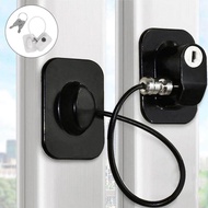 Refrigerator Lock Freezer Door Lock Strong Adhesive Child Safety Device with Key Strong Safety