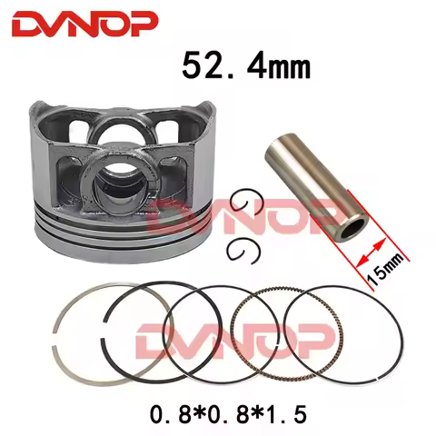 Motorcycle Piston Ring Gasket Kit for SYM GR125 XS125T XS125T-17 ARA125 Piston ring