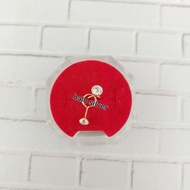 1/ 2 gram children's bean sprout earrings, 925 silver, yellow gold plated