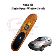 Original Naza Ria Single Power Window Switch (Wood)