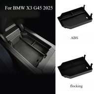Central Armrest Storage Box Organozer Tray For BMW X3 G45 2025+ Auto Accessories
