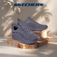 Skechers Online Exclusive Men Slip-ins BOBS Squad Chaos Solid Step Casual Shoes - 118312-DKGY Memory