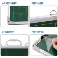 Double-sided chalk magnetic grid writing board for children, teaching grid small blackboard, wall-mo