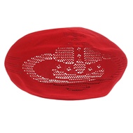 Vivienne Westwood 網眼貝雷帽，球形鏤空，S碼，聚酯材質，紅色，帽子編號0620，成色極佳 [二手] Vivienne Westwood