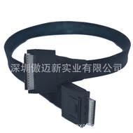 MCIOx8 ke SFF-8654 8i Kabel Data Kabel Sambungan 32GT/S Sesuai untuk Oculink eGPU OneX