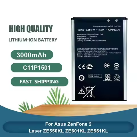 Battery For Asus Zenfone 9 ZS696KS Zenfone9 Max Pro M1 6.0 Inch ZB601KL ZB602KL X00TDB X00TDE ROG 3 