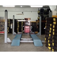 OEM104 GIANT HUNTER 4.5T 3D FOUR POST LIFT / 4.5T FOUR POST JACK / 4.5T - 4 POST LIFT/ JACK / 2POST 