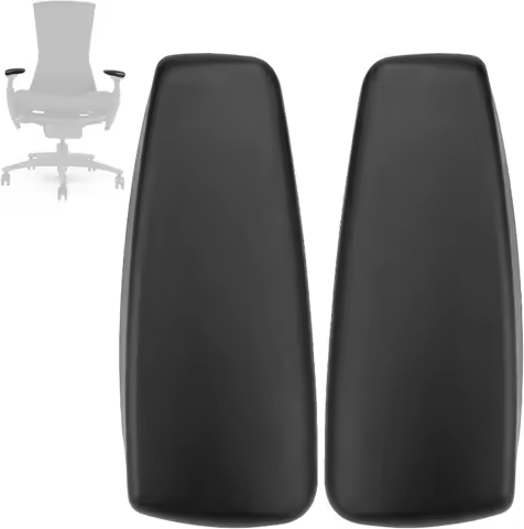 1-Pair Arm Pads Replacement for Herman Miller Embody Office Chair Adjustable Arm Rest Caps Fit Ergon