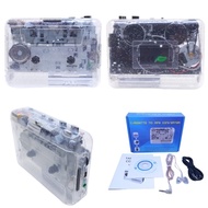 WALKMAN STEREO CASSETTE PORTABLE TAPE PLAYER KASET PITA - TRANSPARAN