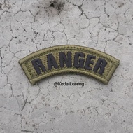 x Patch Embroidery Tab RANGER