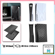 PS5 Faceplate Cover PS5 Faceplates with Mesh Dust Cover PS5 Face Plate Cover Faceplate Accessories