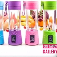 ✶ PRACTICAL JUZZ JUICER BLENDER BOTTLE New Shake & Take Portable Juicer Blender Portable & Rechargea