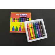 8Colors Jumbo Crayons