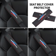 Car Seat Belt Pads Seat Shoulder Strap Pad Cushion Cover Interior Accessories For BMW Performance M 