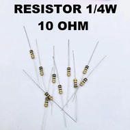 Resistor 1/4w 10ohm 1%
