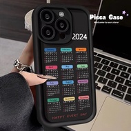 2024 Calendar Couple Popular Case for Realme C55 11 C3 C51 C53 C25 C25Y C20 C21Y C33 C35 C12 C25s C1