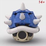 2025 Relive Childhood! MOC 40787 Spiny Shell Turtle Kart Anime Blocks Sets DIY for kids Cute Pets Ch