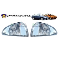 Proton Wira Front Angle Signal Corner Lamp Light Crystal White - Set Left Right