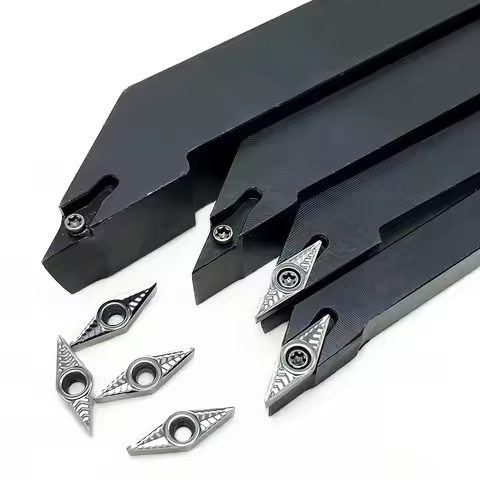 10pcs VCGT110304 SVJCR1010H11 SVJCR1212H11 SVJCR1616H11 External Turning Tool Holder CNC Lathe Tools