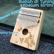 Kalimba 17 Keys Butterfly Motif