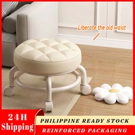 Home Stool Swivel Caster Stool Children Play Stool Shoe Stool Small Stool