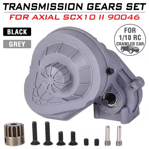 9IMOD RC Gearbox 132mm Belt for 1/10 RC Crawler Car Axial SCX10 SCX10 II 90046 Upgrades Part