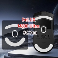 Mouse Feet DeLUX M800 Ultra Wireless Gaming Mouse Skates Glides E-sports ICE Version PTFE Smooth Con