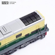 MINIATUR KERETA API INDONESIA MAINAN LOKOMOTIF ANAK DIECAST MAKET SEPUR CC 201 PJKA VINTAGE SOUVENIR
