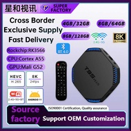 8K Wireless Bluetooth 11 Android Network TV Top Box TVBOX Mini TV Box