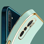 Plating Solid Color Silicone Soft Case  For Poco F2 F3 F4 F5 F6 F7 Pro GT