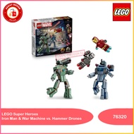LEGO Super Heroes 76320 Iron Man & War Machine vs. Hammer Drones