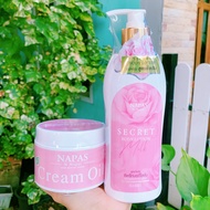🌸NAPAS โลชั่นนมหอม ออยนม เซรั่ม กันแดด