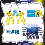 PORSCHE CAYENNE E3 + COUPE MK3 TYP 9YA 2017> - BILSTEIN & H&R SPORT CUP KIT