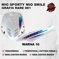 Yamaha Mio Sporty Mio Smile rare 1 Striping - Yamaha Mio Sporty Mio Smile Rare Decal Sticker 1