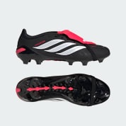 Sepatu Sepak Bola Predator League Lidah Fold-Over Firm Ground