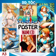 Poster A3 Nami (3) Anime Manga One Piece – 2D Tribe Shop