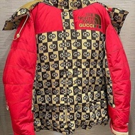 💎Han's house精品服飾💎GUCCI 聯名 The North Face 羽絨 連帽可拆 外套  現貨 L  原價 92800