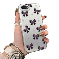 Plating Metal IMD Case For OPPO A3S A12E Phone Cases Casing Solid Color Silicone Cover 7109 CY